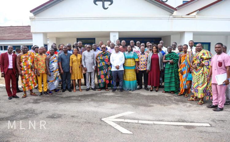 Deputy Lands Minister inaugurates 17 District Mining Committees