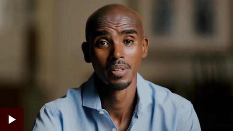 Sir Mo Farah reveals he was trafficked to the UK as a child
