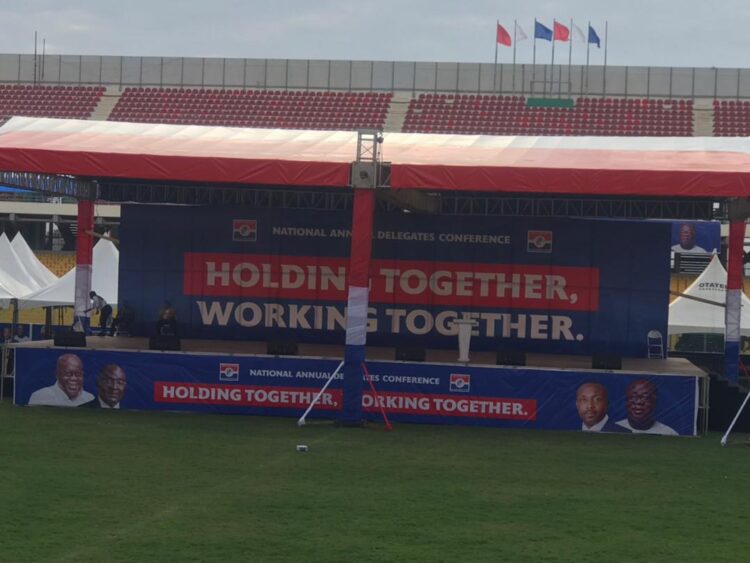 PHOTOS: Accra stands still for NPP