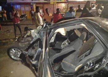 Police officer dies in gory accident at Tema