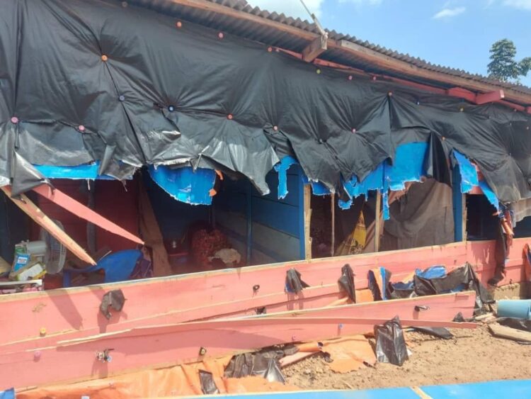 Assembly Taskforce destroys ‘Ashawo joint’ at Asankragua