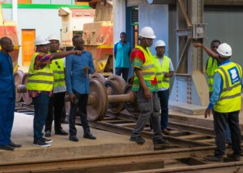 Board of Directors of Ghana Railway Company tour facilities – PHOTOS