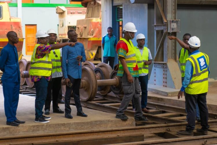 Board of Directors of Ghana Railway Company tour facilities – PHOTOS