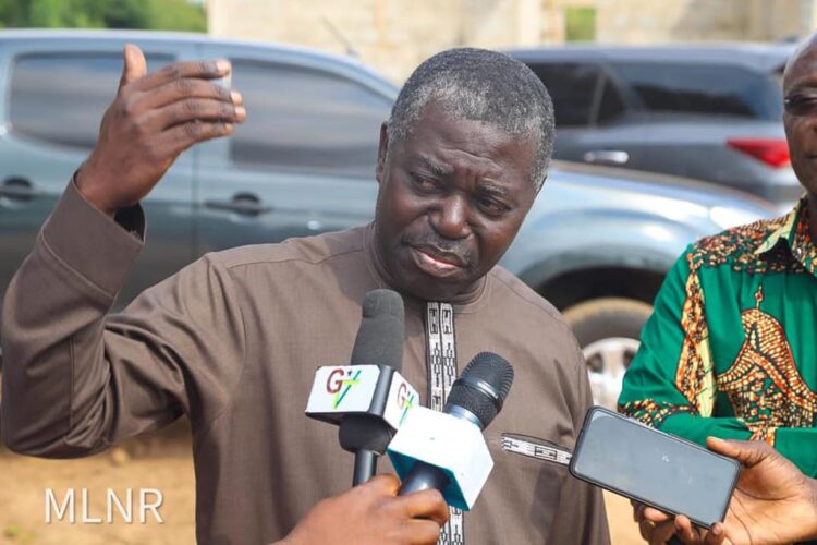 Deputy Lands Minister ‘mad’ at Amarhia Diary Farm Lands sand winners