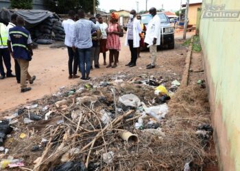 AMA cracks whip on resident for piling refuse in front of house