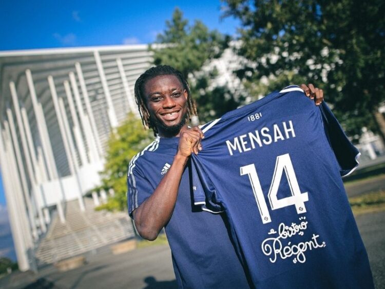 French side AJ Auxerre signs Black Stars defender Gideon Mensah on 3-year deal