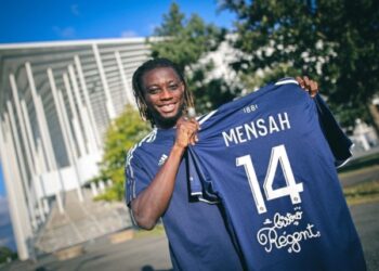 French side AJ Auxerre signs Black Stars defender Gideon Mensah on 3-year deal