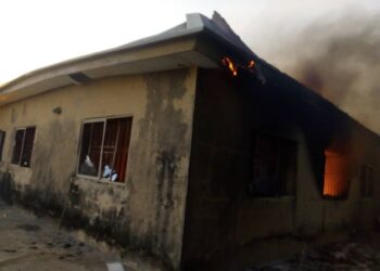 B/R: Angry Youth set Forestry Commission office ablaze