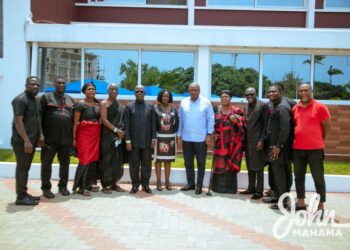 Mahama consoles family of late AB Crenstil