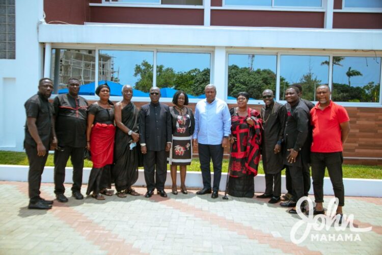 Mahama consoles family of late AB Crenstil