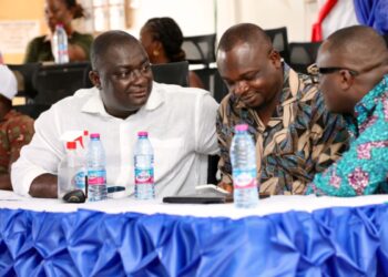 Mpraeso NPP Constituency executives engage Atibie NMTC TESCON Chapter