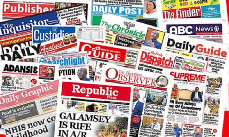 FRONT PAGES: Friday 26th August, 2022