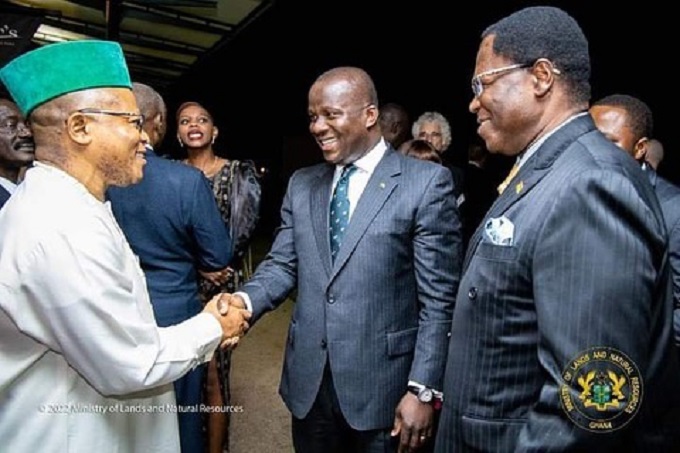 Lands Minister woos investors at Adu Mining Conference