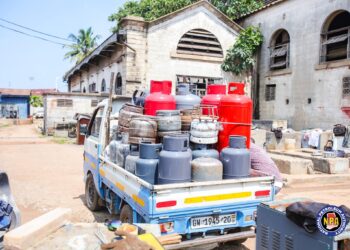 NPA, Security Agencies raid illegal cylinder refurbishing facility