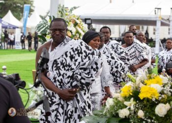 Bawumia, First Lady, Mahama, others mourn with Dr Agyepong