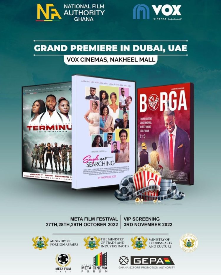 NFA partners VOX Cinema to show Ghanaian films in Middle East