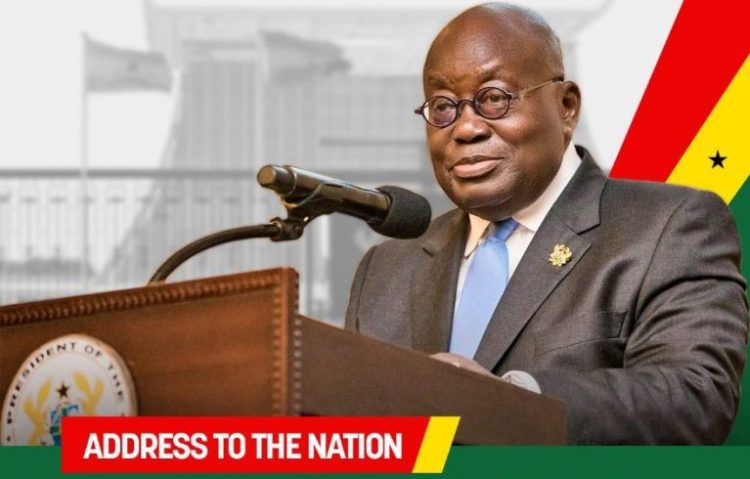 President Akufo-Addo to address the Nation on Sunday