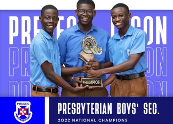 Presec-Legon wins 2022 National Science and Maths Quiz