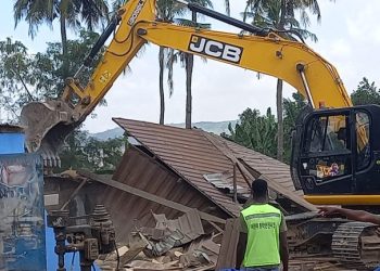 Landlords protest building demolition in Pokuase-Amasaman