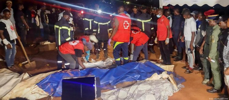Landslide kills at least 14 people at a funeral in Cameroon