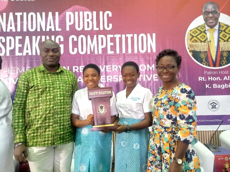 Yaa Asantewaa Girls SHS wins 2022 National Public Speaking competition