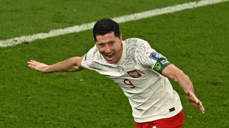 Lewandowski scores first FIFA World Cup goal for Poland