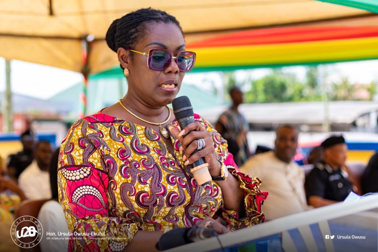 Ursula Owusu commissions Dansoman SSNIT Flat Police Station