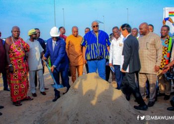 Bawumia cuts sod for Tema Motorway Roundabout Phase 2
