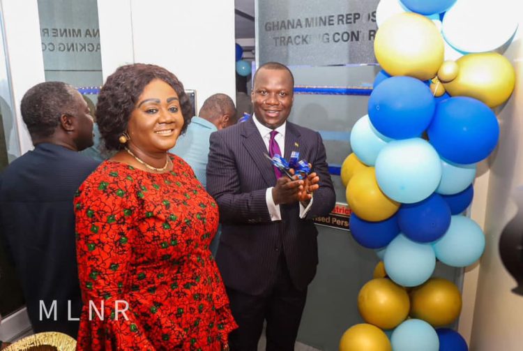 Lands Minister commissions centre to track explosive vehicles, excavators