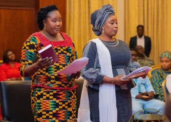 Akufo-Addo swears in Zuweira, Francisca Oteng Mensah as new Gender Ministers