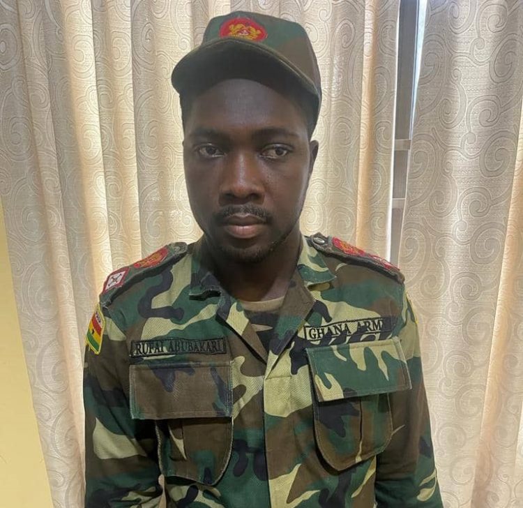 GAF arrests fake Military Officer at Burma Camp