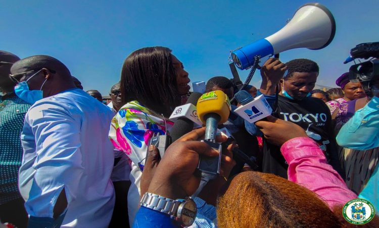 AMA Boss, Regional Minister, MPs commiserate with Kantamanto fire victims