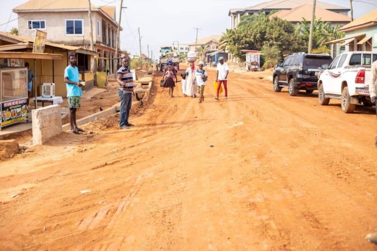 Works on Kwabre East roads progress steadily