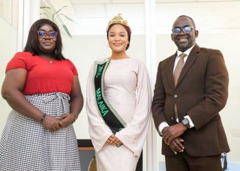 Miss Malaika Ghana 2022 pays courtesy visit to CalBank PLC