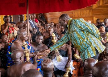 Alan Kyeremanten officially informs Asantehene of presidential ambitions