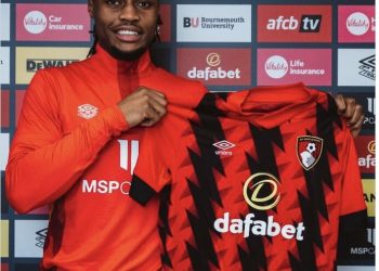 Bournemouth completes signing Ghanaian forward Antoine Semenyo from Bristol City