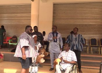 Widows, PWDs in Kwahu Nkwatia receive support from Nana Owiredu Wadie