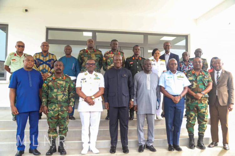 Lands Ministry, GAF reaffirm commitment to galamsey fight