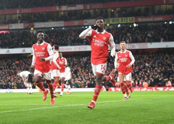 EPL: Late Nketiah goal hands Arsenal win over Man Utd