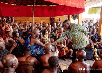 Otumfuo pledges to support Alan Kyerematen with Prayers