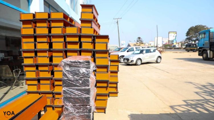 Ministry of Education distributes over 2000 desks to Kpandai
