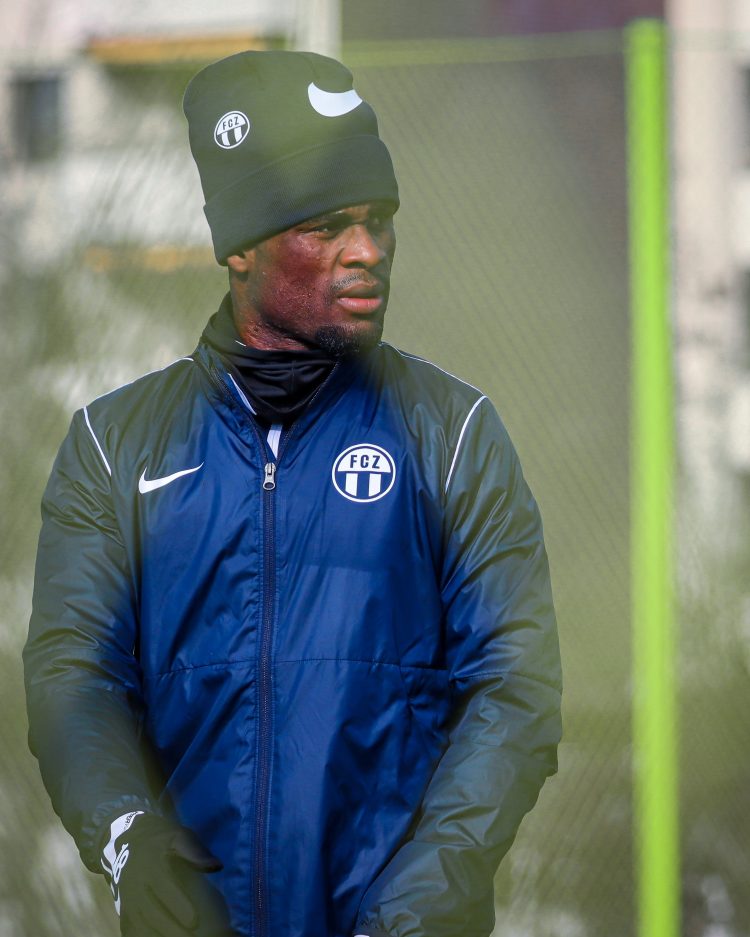 Afriyie Barnieh trains for the first time with Zurich