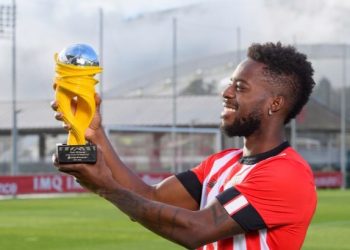 Ghanaian forward Inaki Williams wins mid-season MVP Award