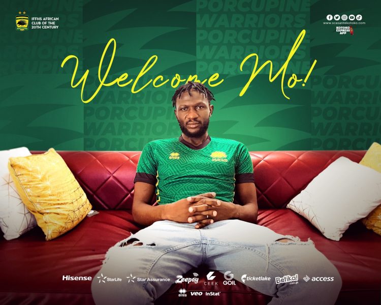 Kotoko announce signing of Ex-Hearts of Oak defender Mohammed Alhassan