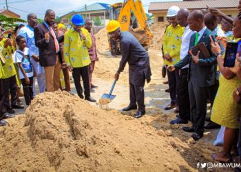 Veep Bawumia cuts sod for construction of Liberty Assemblies of God Church Hospital