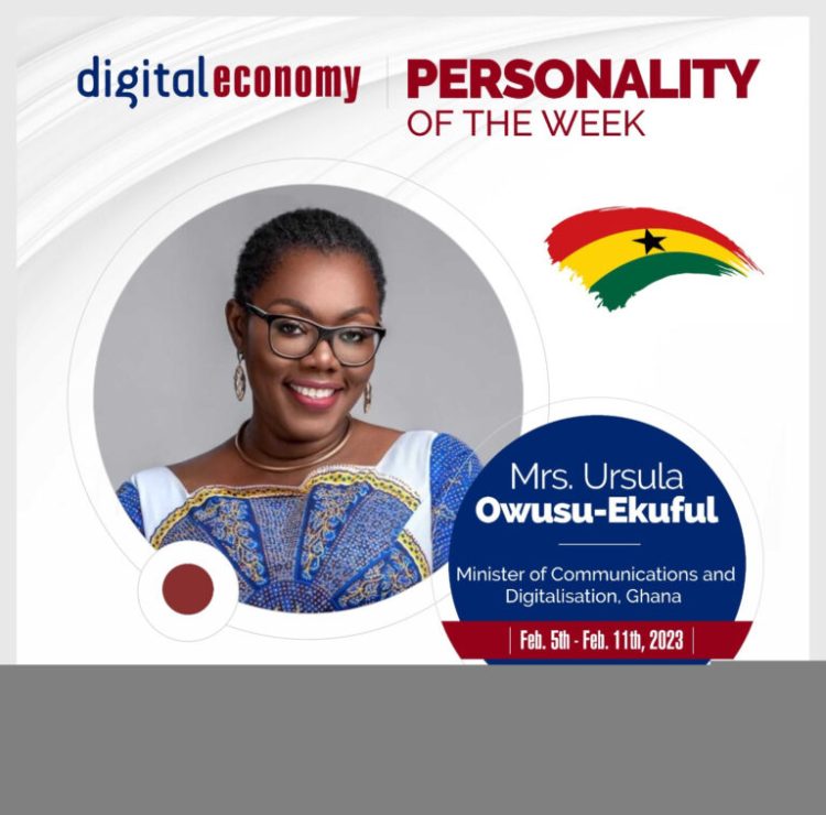 Ursula Owusu-Ekuful named Digital Economy Personality of the Week