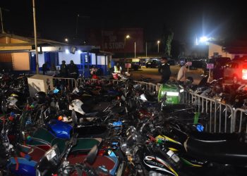 Police arrest over 250 motorbike riders for jumping red light