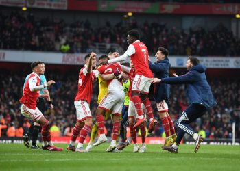 EPL: Nelson’s 97th-minute stunner gives Arsenal Victory
