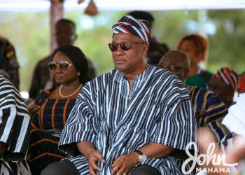 John Mahama pleads with newly enskinned Yagbonwura to ensure settling of territorial disputes