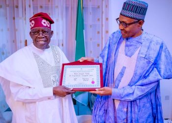 Buhari hosts Nigeria President-elect Tinubu